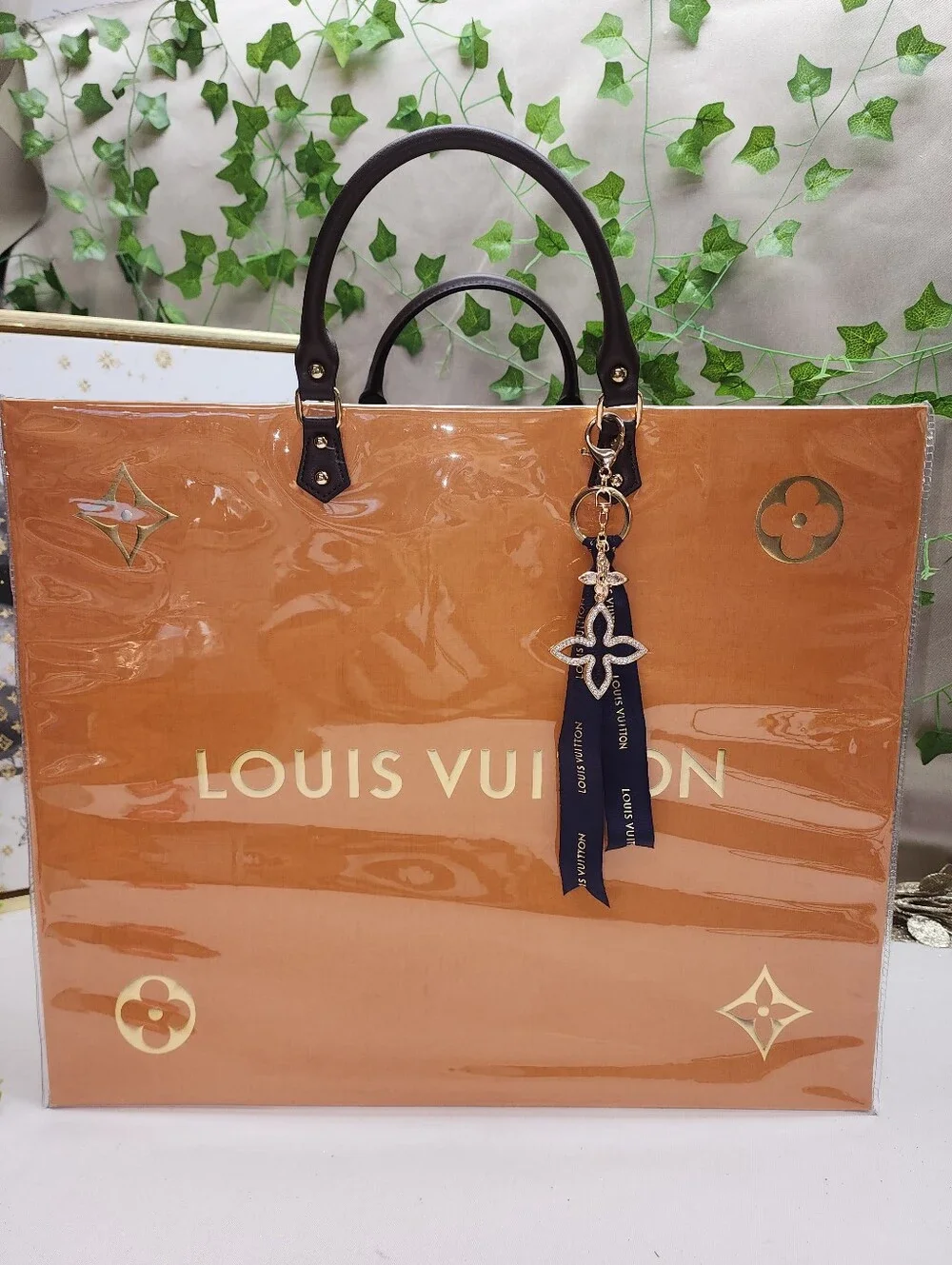 Authentic Louis Vuitton Shopping Bag In PVC Tote - Picture 7 of 12
